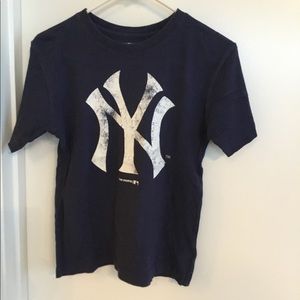 NYK Athletics Blue Shirt Size Medium $25